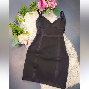 Haute Monde Bandage Bodycon Black Dress Women’s Small